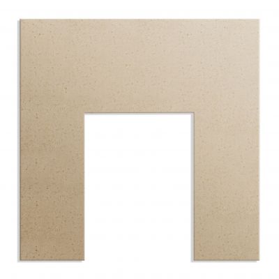Adam Marble Back Panel in Beige Stone