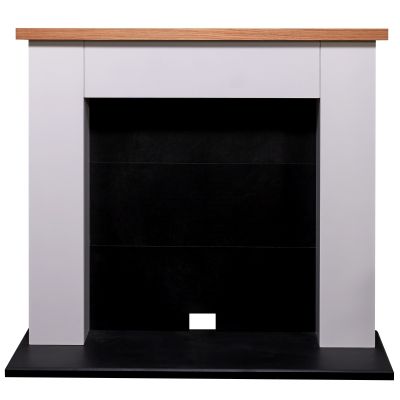 Adam Chester Electric Stove Fireplace in Pure White, 39 Inch