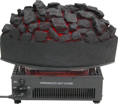 Adam Bedford Arch Electric Cast Tray with Remote Control in Black