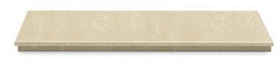 Adam Marble Hearth in Roman Stone, 54 Inch