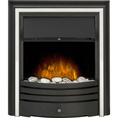 Adam Cambridge 6-in-1 Electric Fire in Black