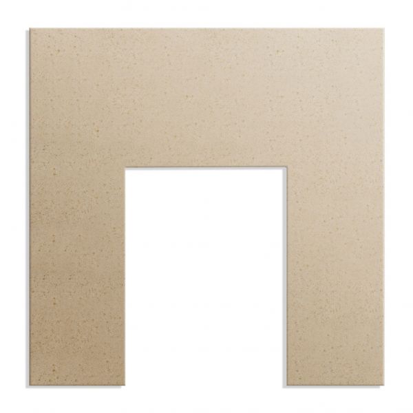 Adam Marble Back Panel in Beige Stone