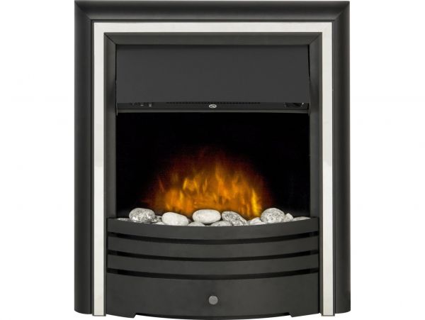 Adam Cambridge 6-in-1 Electric Fire in Black
