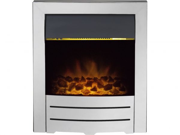 Adam Colorado Electric Fire in Chrome