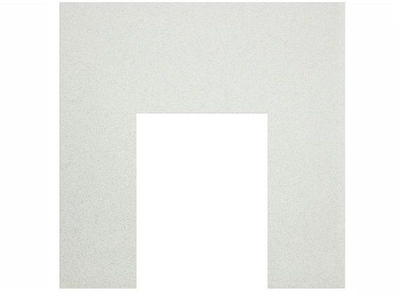 Adam Marble Back Panel in White Stone