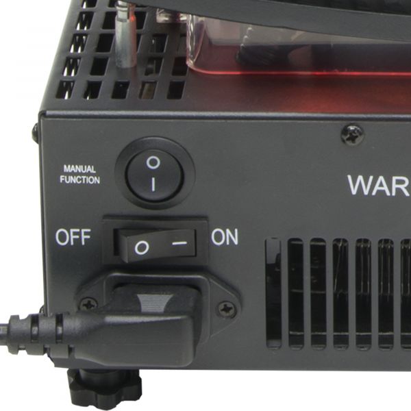 Adam Bedford Arch Electric Cast Tray with Remote Control in Black