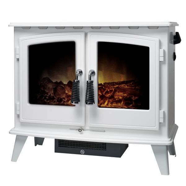 Adam Woodhouse Electric Stove in Pure White