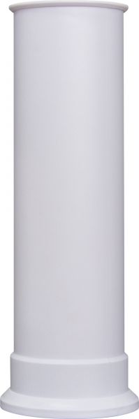 Adam Straight Stove Pipe in White