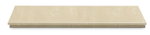 Adam Marble Hearth in Roman Stone, 54 Inch
