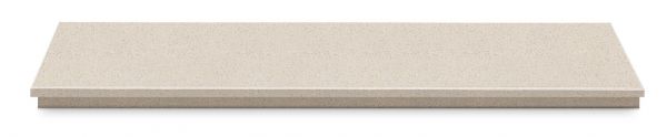 Adam Marble Hearth in Beige Stone, 54 Inch