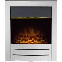 Adam Colorado Electric Fire in Chrome