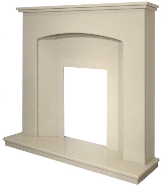 Adam Valetta Marble Fireplace in Roman Stone