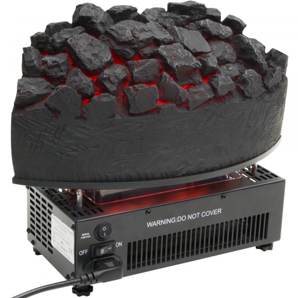 Adam Bedford Arch Electric Cast Tray with Remote Control in Black