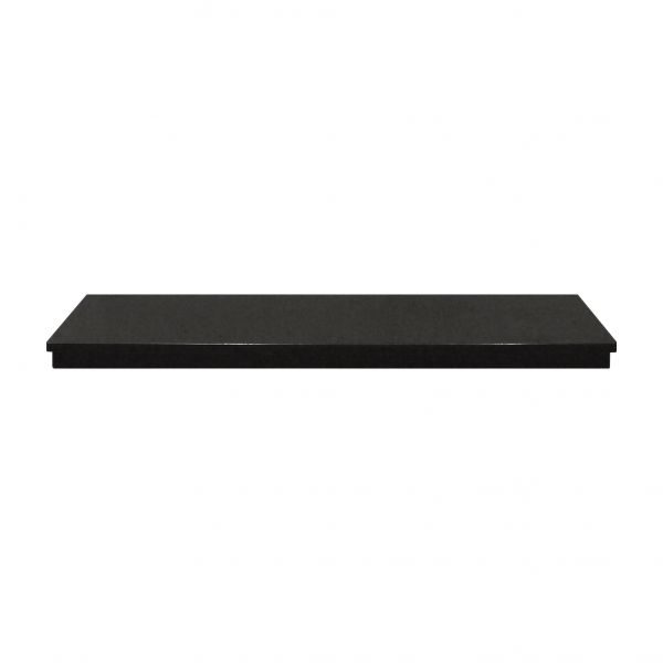 Adam Granite Stone Hearth in Black, 36 Inch