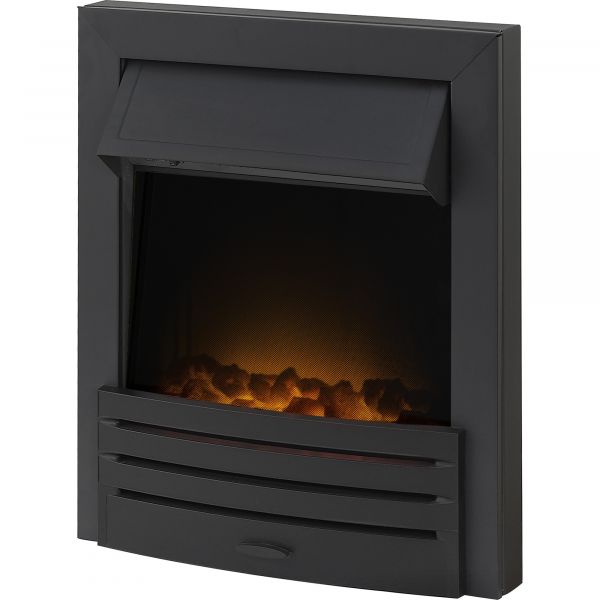 Adam Eclipse Electric Fire in Black