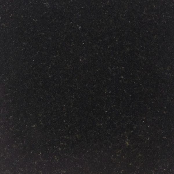 Adam Granite Stone Back Panel and Curved Hearth Set in Black, 54 Inch