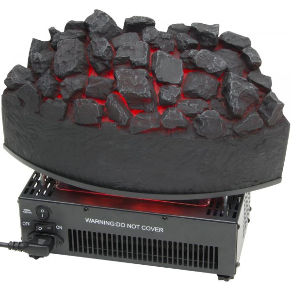 Adam Bedford Arch Electric Cast Tray with Remote Control in Black