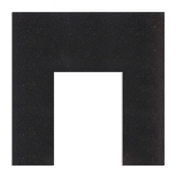 Adam Granite Stone Back Panel in Black