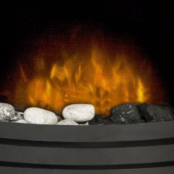 Adam Cambridge 6-in-1 Electric Fire in Black