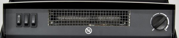 Adam Comet Electric Fire in Brushed Steel