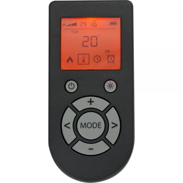 Adam Vega Electric Wall Mounted Fireplace Suite with Stove Pipe & Remote Control in Black