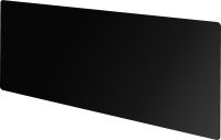 Vitreo Large Radiator Cover in Black Glass, 1600mm
