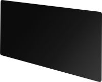 Vitreo Medium Radiator Cover in Black Glass, 1200mm
